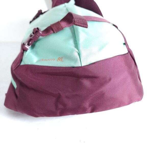 Patagonia Atom 8L Purpl Blue Hiking Sling Shoulder Snap Crossbody Backpack Bag - Picture 7 of 12